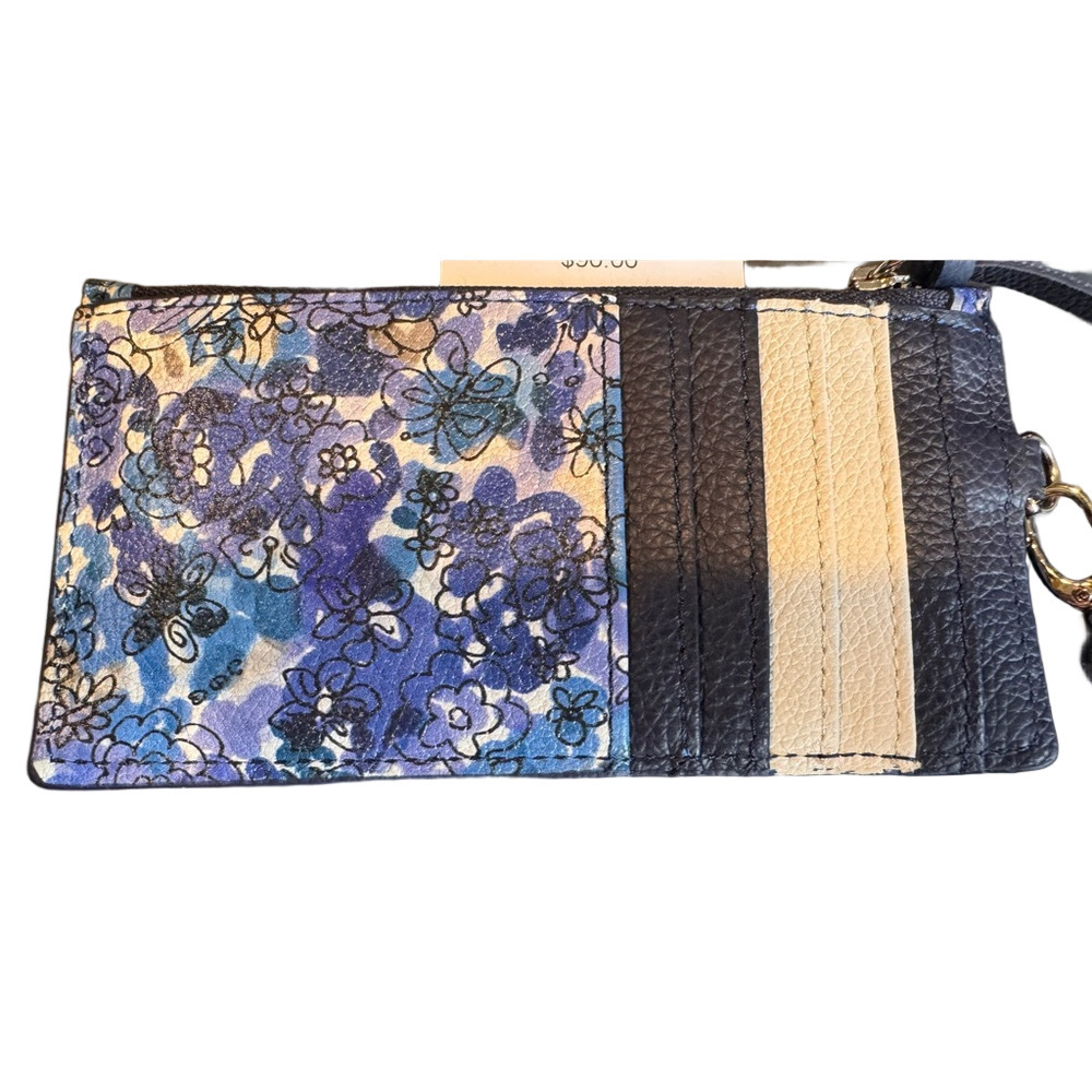 Brighton Card Holder/Wristlet Love Bouquet Pattern TOM CLANCY Design NWT - Picture 4 of 8